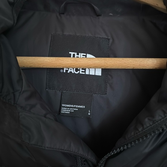 The Northface coat womens fill down hooded Black - Picture 3 of 16